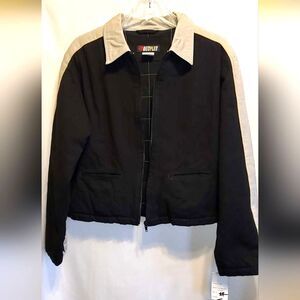 Outplay Black and Gray Women's Jacket